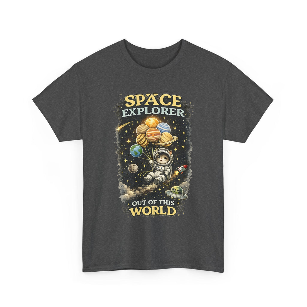 Space Explorer T-Shirt – Astronaut, Galaxie & Planeten Grafik-T-Shirt