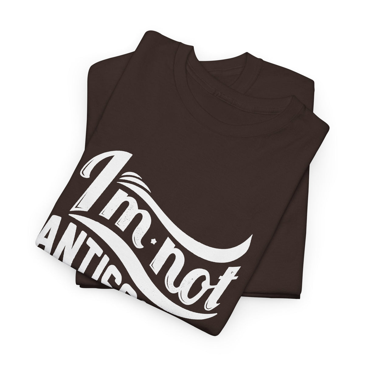 “I’m Not Antisocial, Society Is Anti-Me” T-Shirt – Lustiger Introvert Grafik-T-Shirt