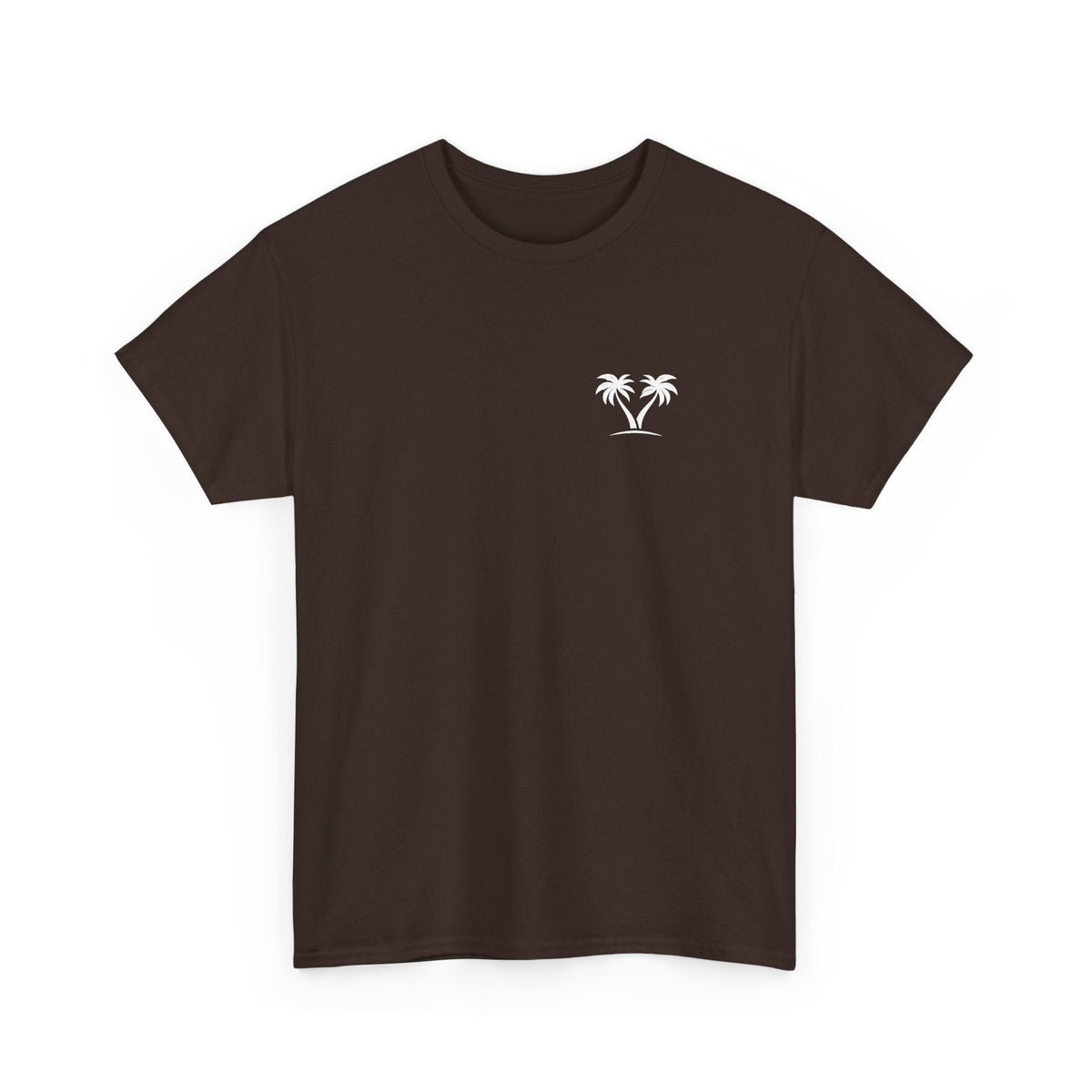 Minimal Palm Tree T-Shirt – Tropischer Strand Grafik-T-Shirt