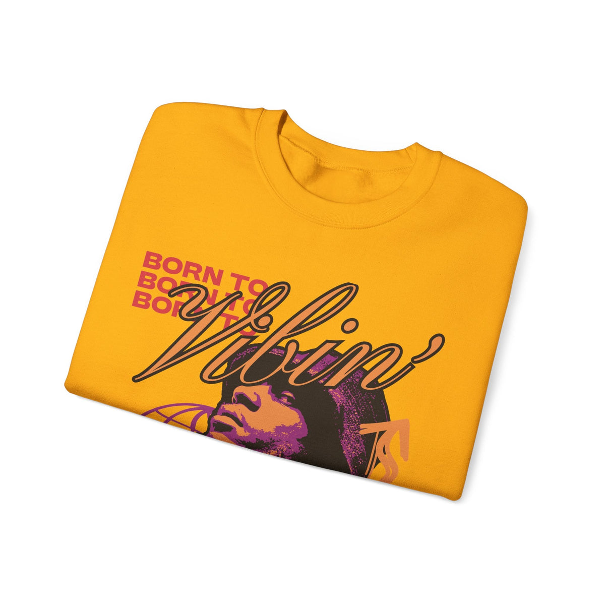 Born to Vibin' Sweatshirt – Sweatshirt von Kalabula