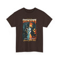 Angel vs. Demon T-Shirt – Dark Fantasy Engel vs. Dämon Grafik-T-Shirt