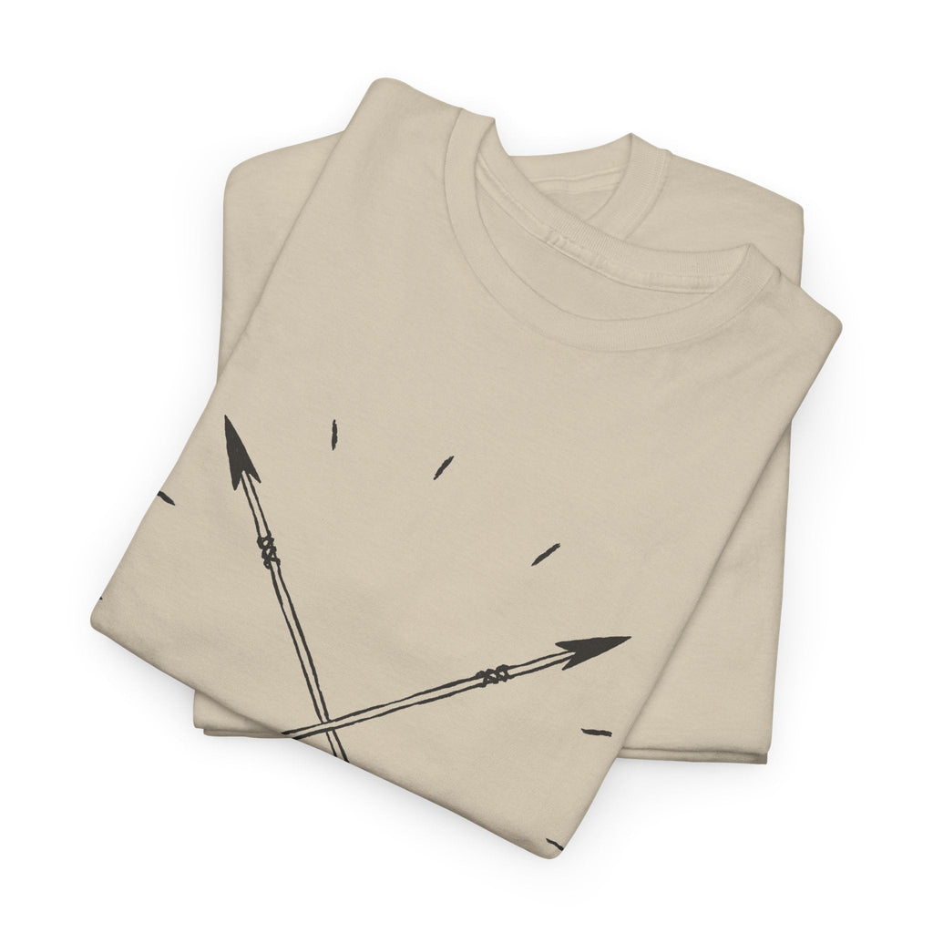Crossed Arrows T-Shirt – Minimal Boho Outdoor & Abenteuer Grafik-T-Shirt