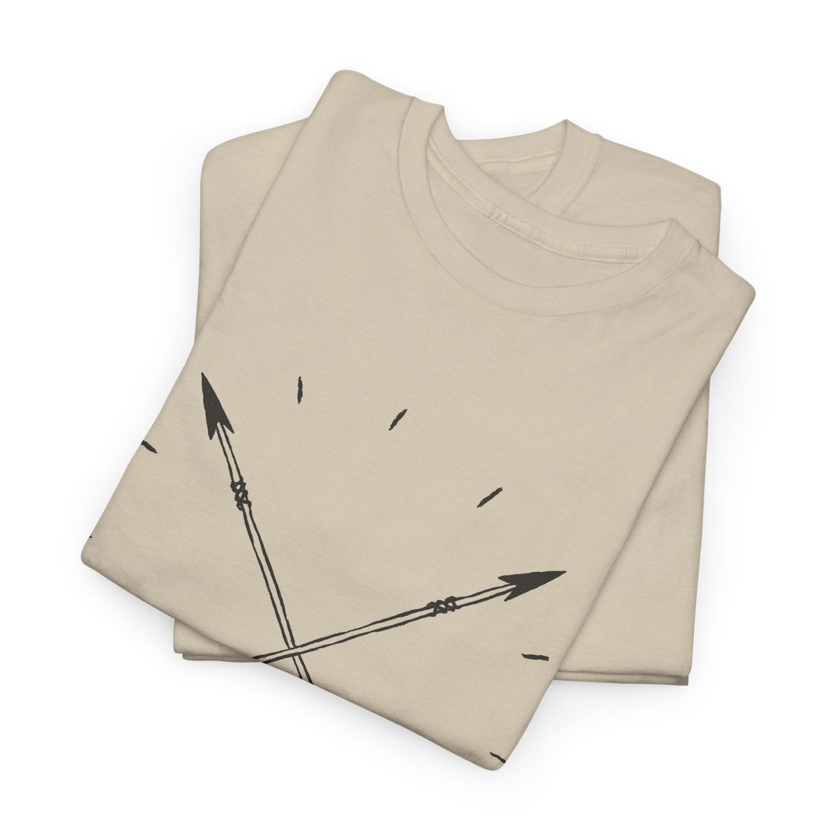 Crossed Arrows T-Shirt – Minimal Boho Outdoor & Abenteuer Grafik-T-Shirt