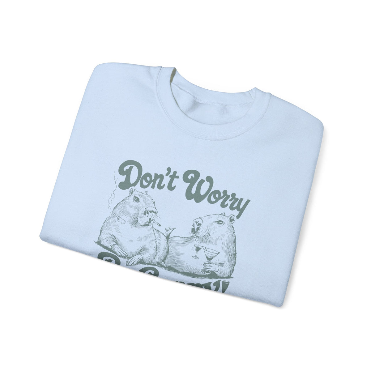 Don't Worry Be Cappy Sweatshirt – Sweatshirt von Kalabula