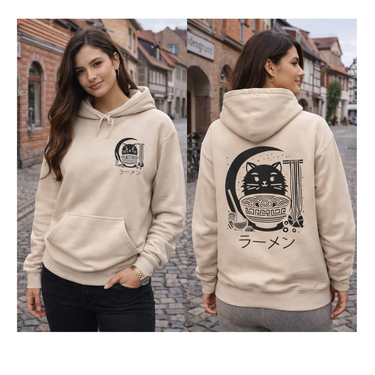 Kawaii Cat Ramen Hoodie – Kalabula