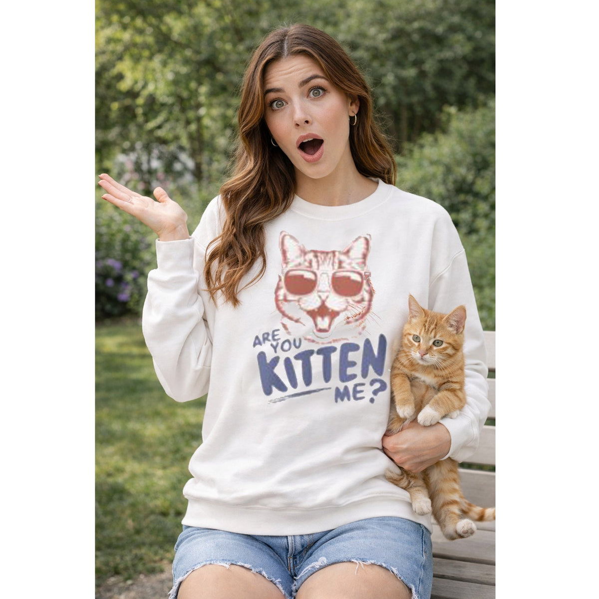 Lustiges Katzen Sweatshirt – Kalabula Sweatshirt