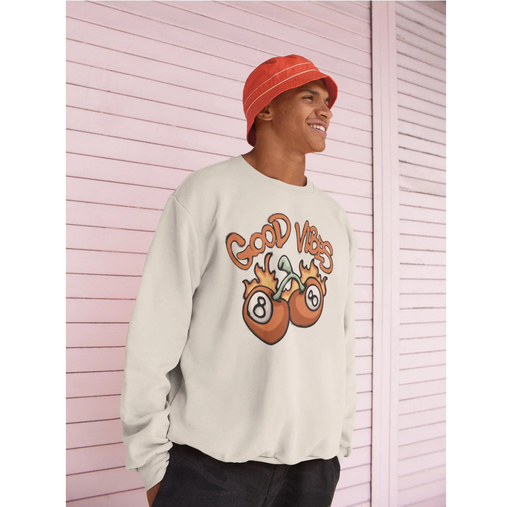 Good Vibes 8-Ball Sweatshirt – Sweatshirt von Kalabula
