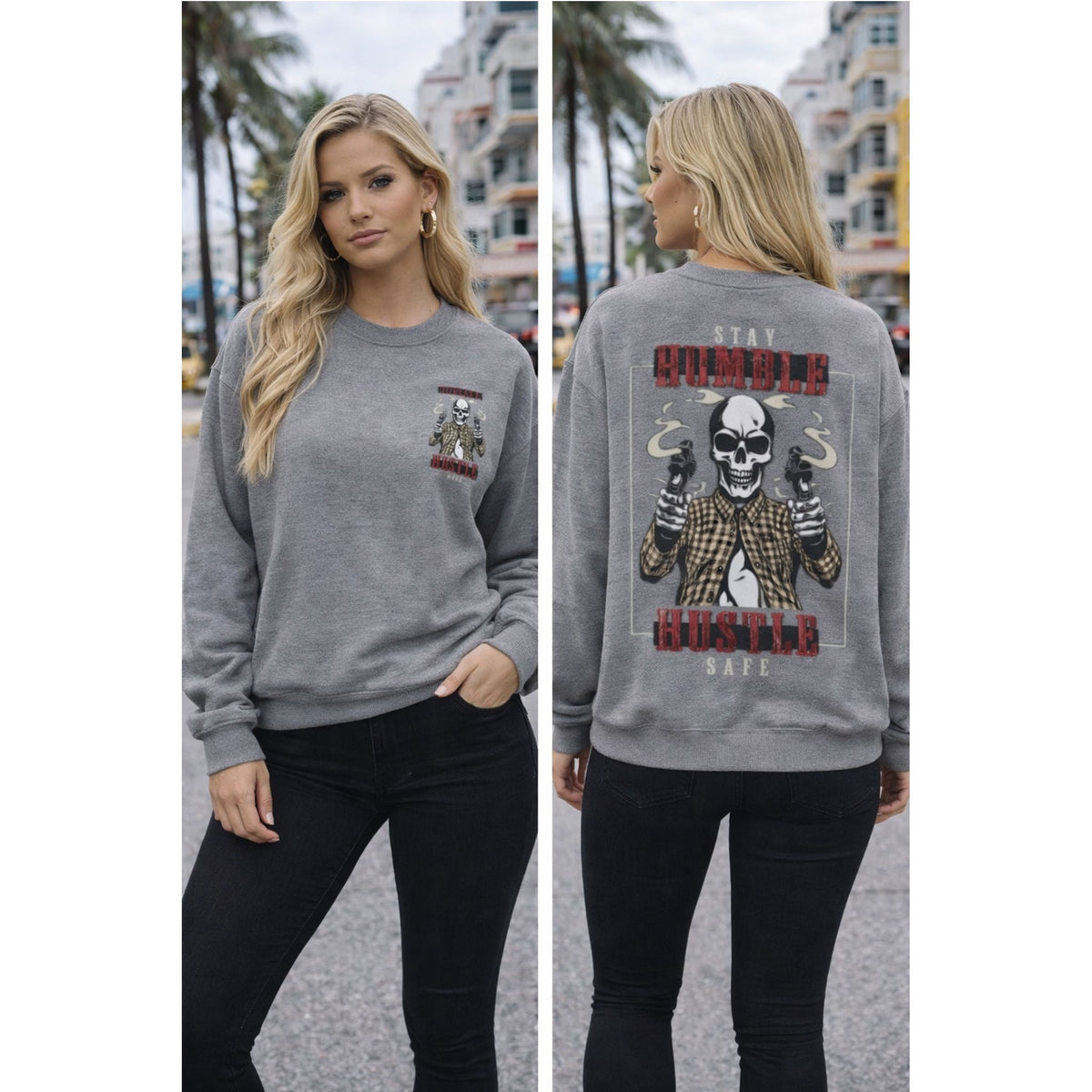 Stay Humble Hustle Hard Sweatshirt – Kalabula Sweatshirt