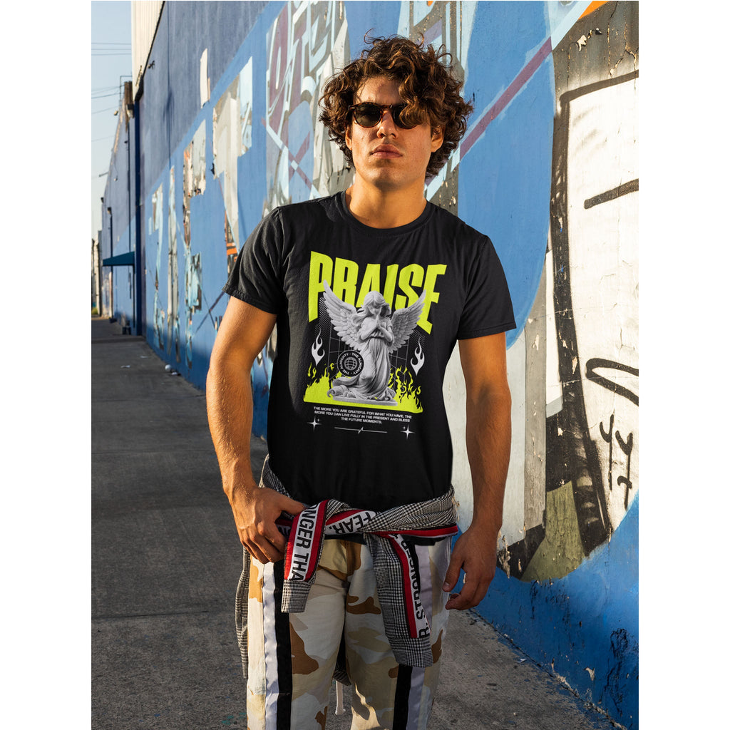Angel T-Shirt – Glaubens-inspiriertes Streetwear Grafik-T-Shirt