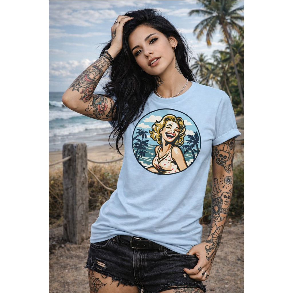 California Vintage T-Shirt – Retro-Sommer Grafik-T-Shirt
