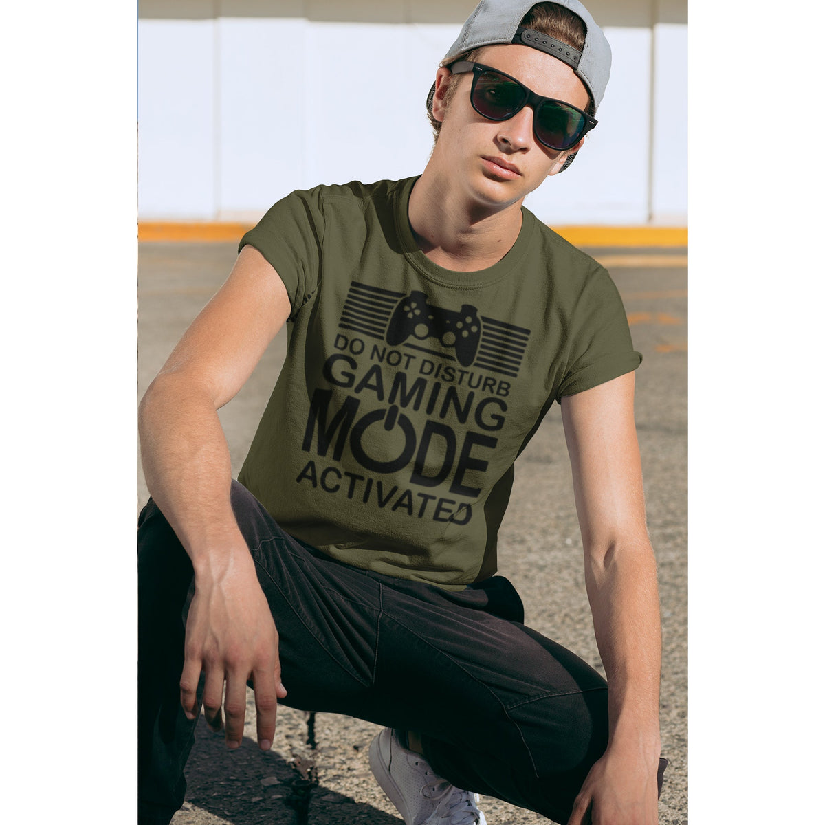 Gaming Mode Activated T-Shirt – „Nicht stören“ Gamer Grafik-T-Shirt
