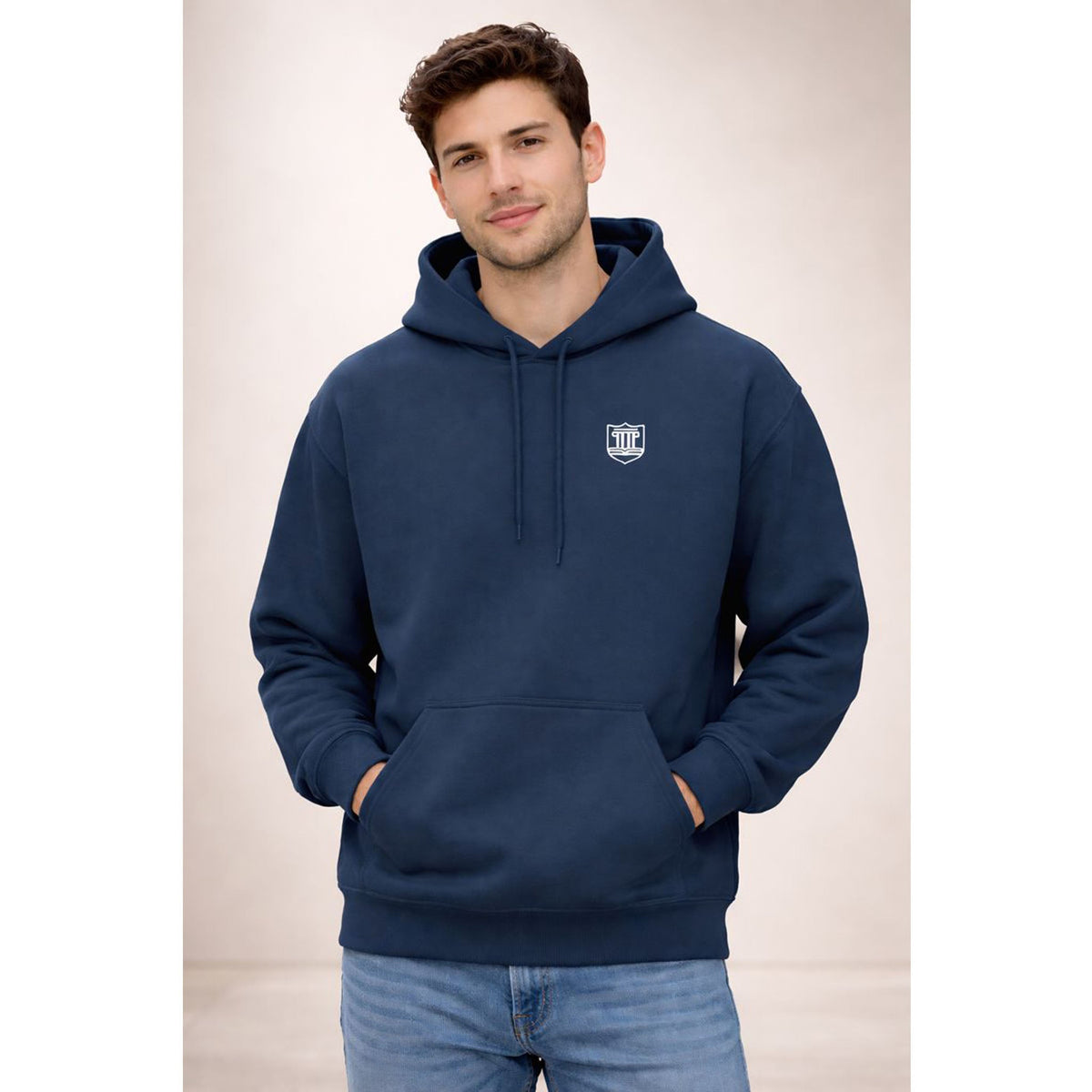 Shield Logo Hoodie Kleines Brustemblem – Kalabula