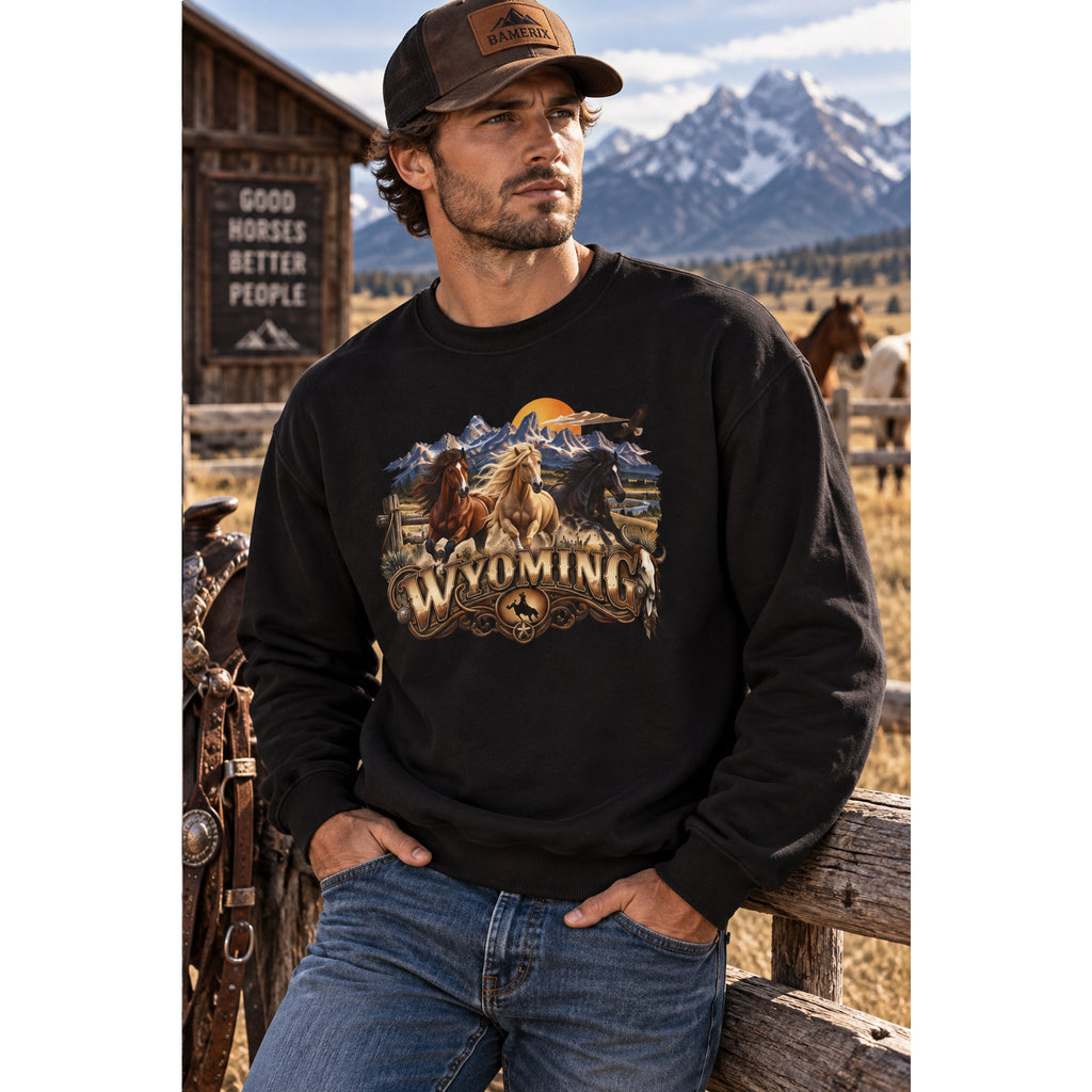 Wyoming Pferde Sweatshirt – Kalabula Sweatshirt