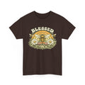Blessed Bee T-Shirt – Christlicher Glaube & Blumen-Biene Grafik-T-Shirt