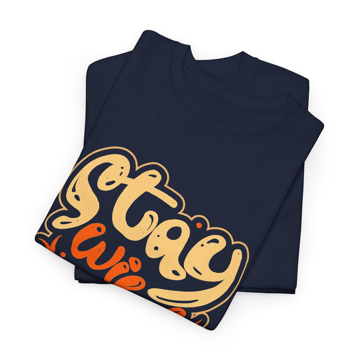 “Stay Wild and Free” T-Shirt – Boho & Natur Grafik-T-Shirt