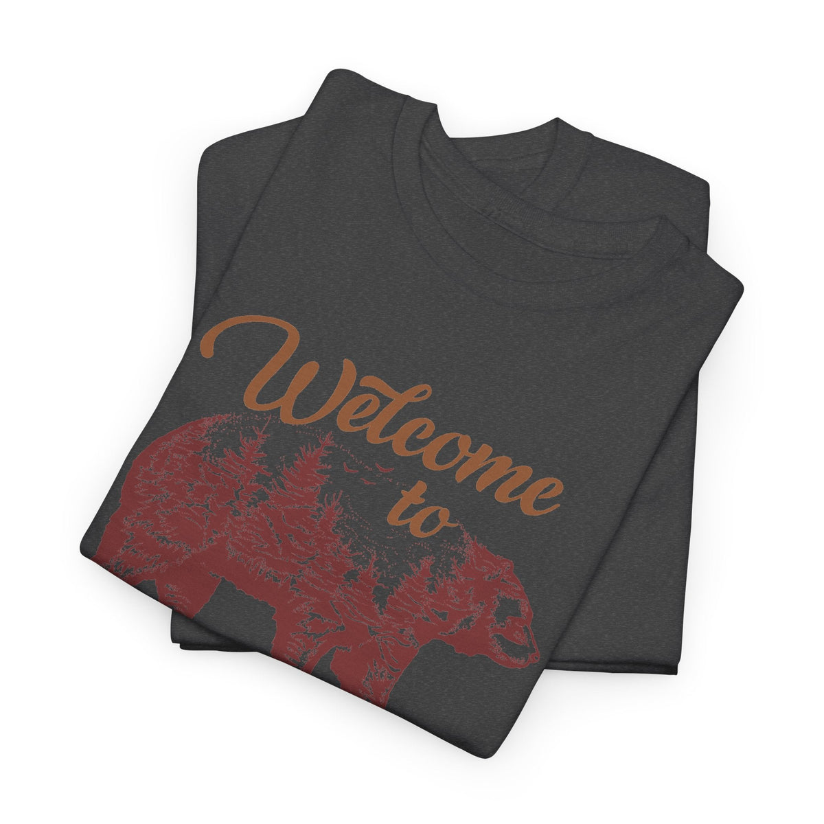 Welcome to California T-Shirt – Vintage Kalifornien-Bär Grafik-T-Shirt