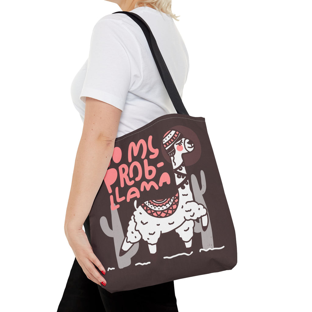 No Prob-Llama Stofftasche – Lustiges Lama Design