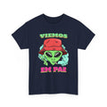 “We Come in Peace” Alien T-Shirt – Retro-UFO Grafik-T-Shirt