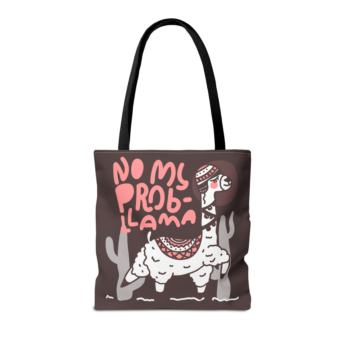 No Prob-Llama Stofftasche – Lustiges Lama Design