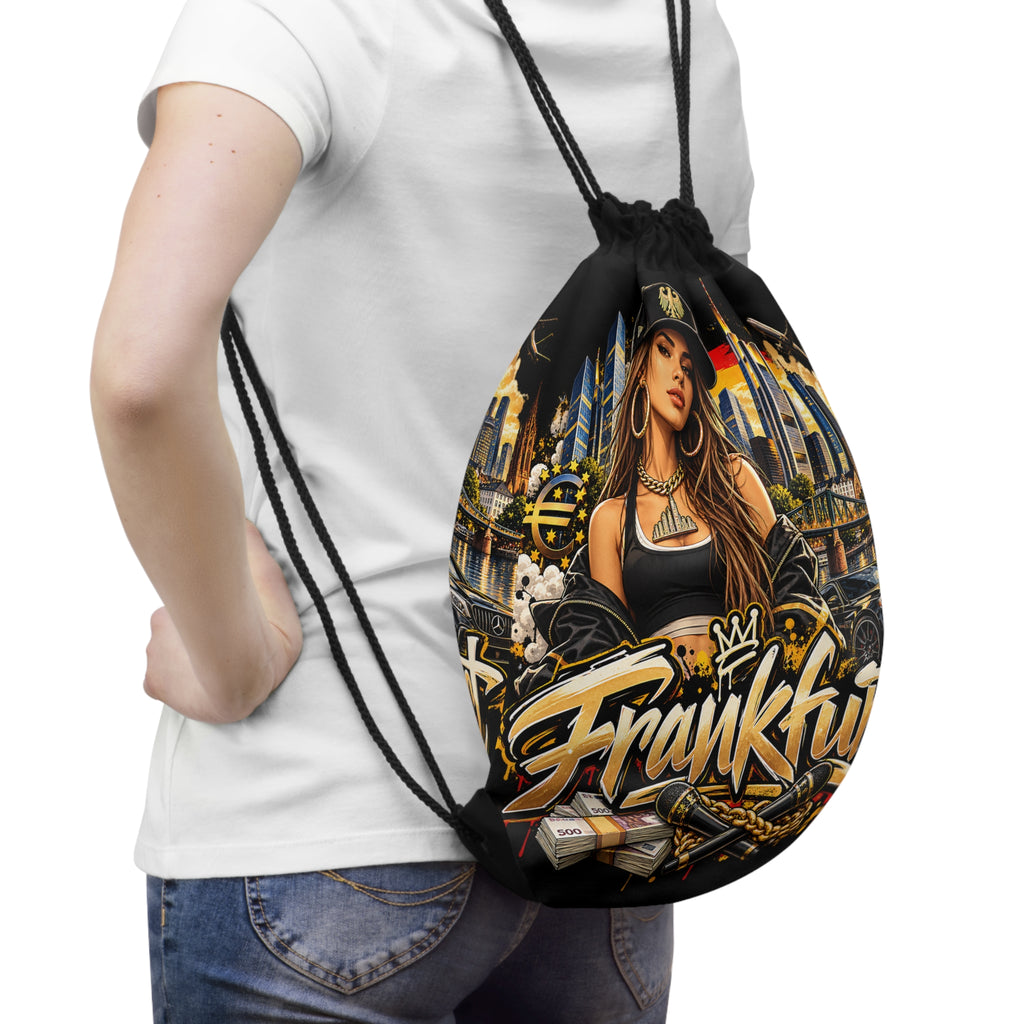 Frankfurt Turnbeutel – Urbanes Streetwear-Stadtmotiv von Kalabula