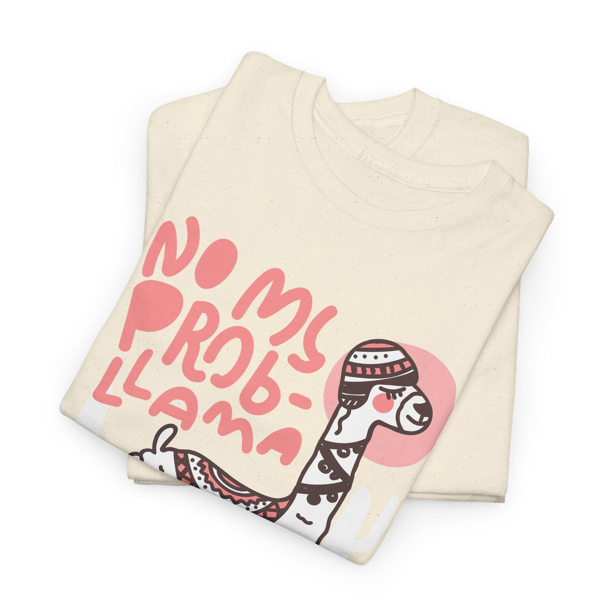 “No Prob Llama” T-Shirt – Lustiges Lama Grafik-T-Shirt