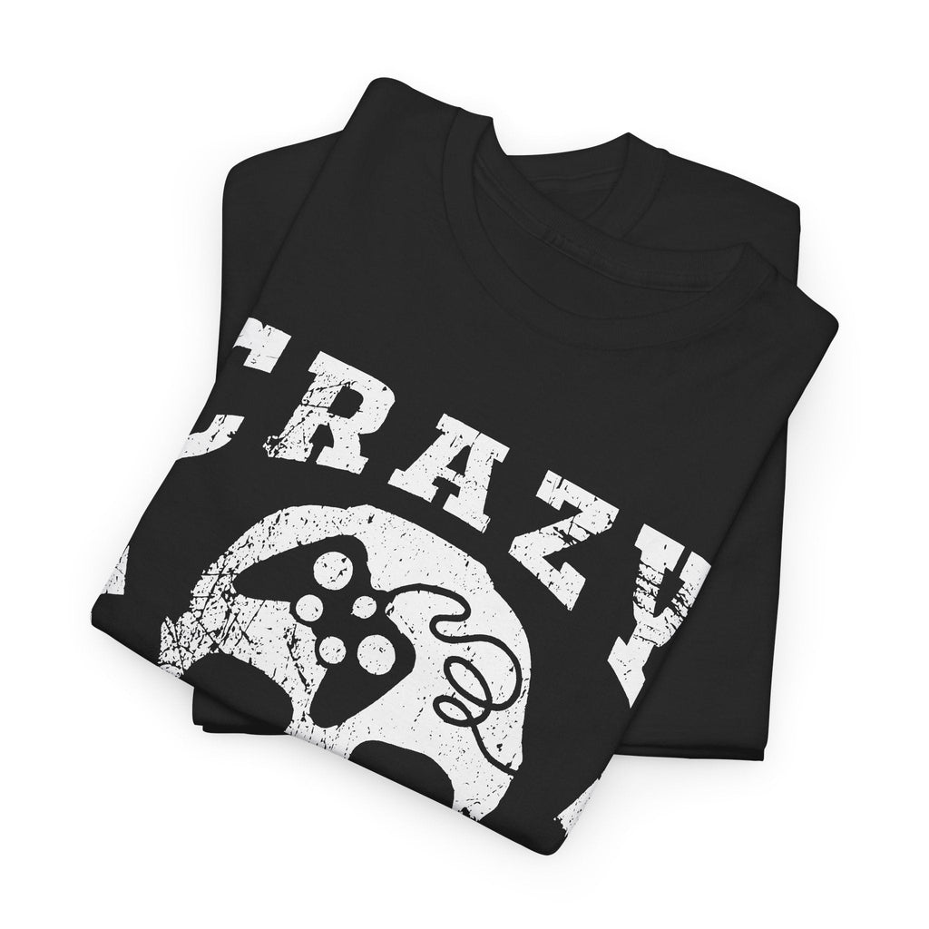 Crazy Gamer T-Shirt – Totenkopf Gaming Streetwear Grafik-T-Shirt