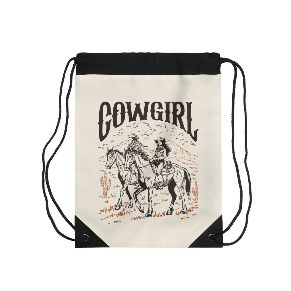 Cowgirl Turnbeutel – Western Pferde Design von Kalabula