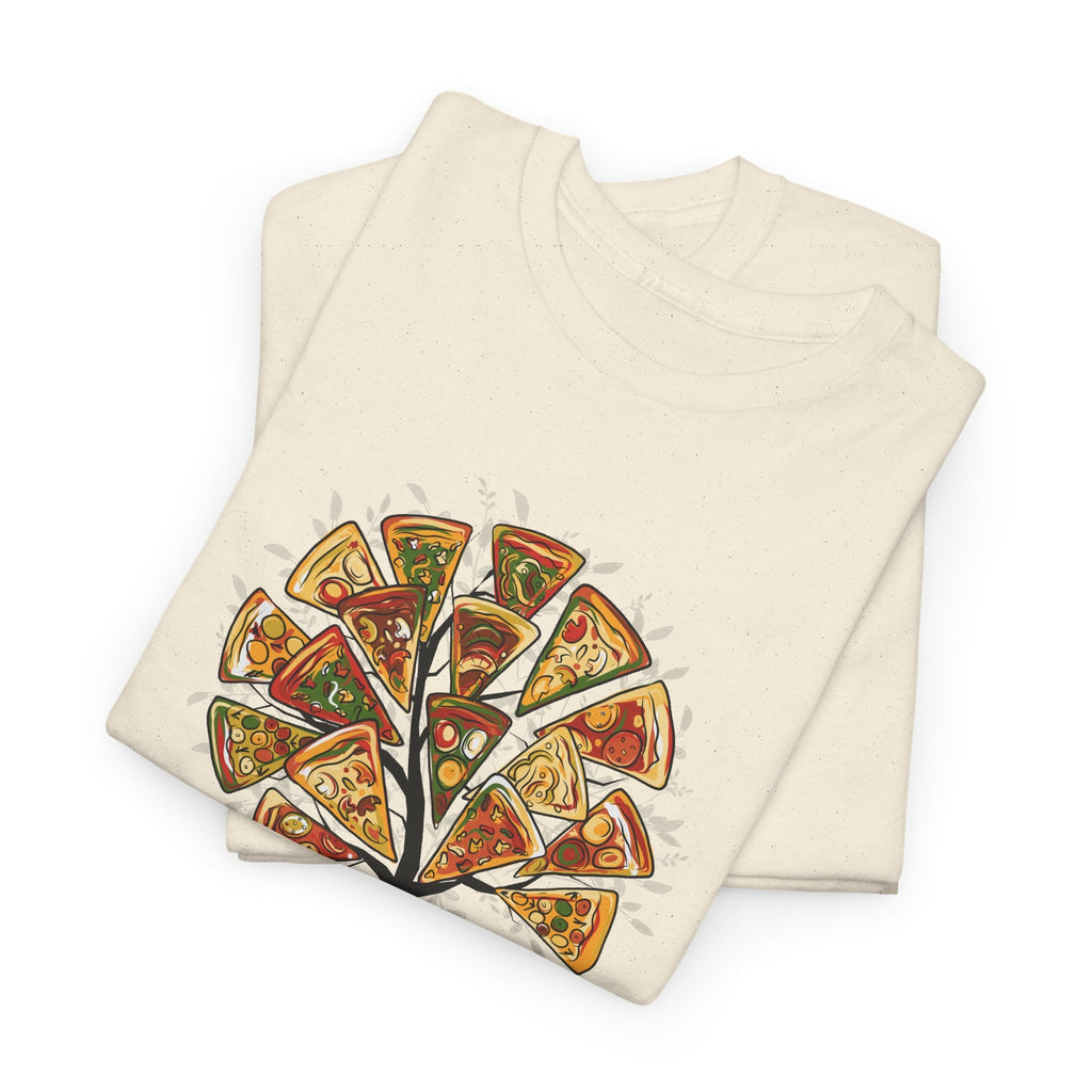 Pizza Tree T-Shirt – Lustiger Pizza-Fan Grafik-T-Shirt