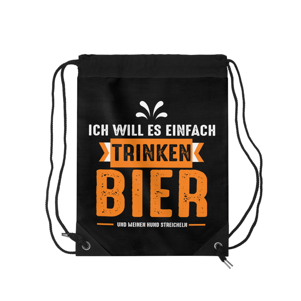 Bier & Hund Turnbeutel – Lustiger Spruch für Hundeliebhaber von Kalabula