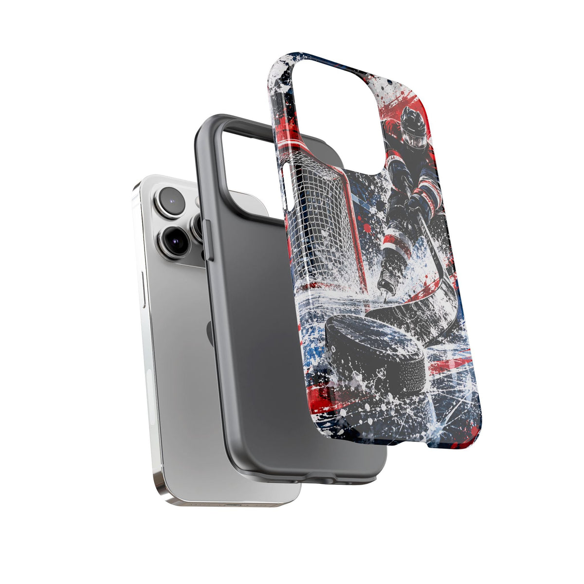 Eishockey Robuste Handyhülle – Action-Sport-Design