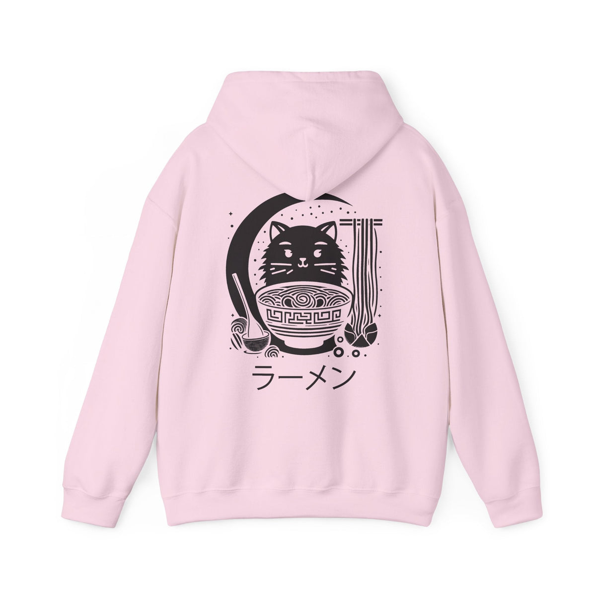 Kawaii Cat Ramen Hoodie – Süßes Nudel-Motiv Hoodie – Kalabula