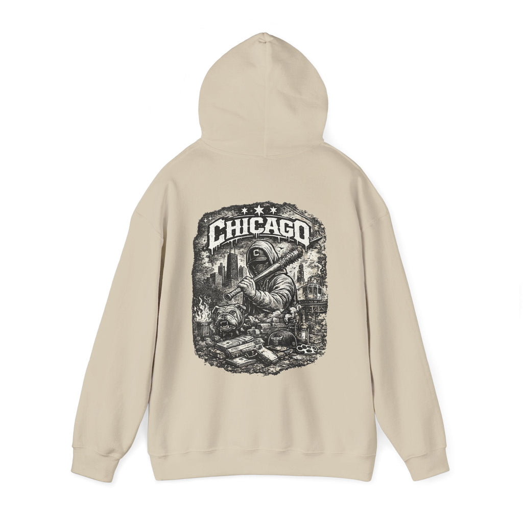 Chicago Streetwear Hoodie Hoodie mit Grafik – Kalabula