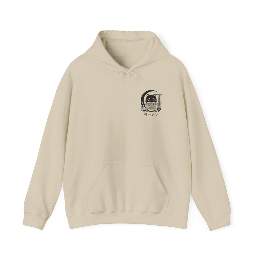 Kawaii Cat Ramen Hoodie – Süßes Nudel-Motiv Hoodie – Kalabula