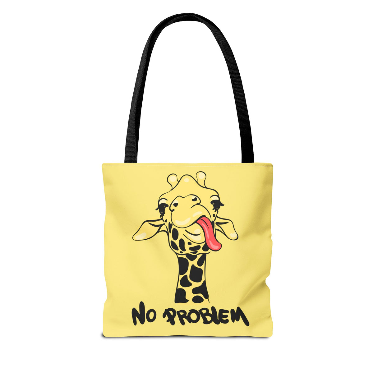 No Problem Stofftasche – Lustige Giraffe