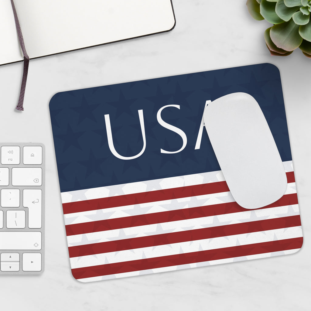 USA Mousepad – Stars & Stripes Design