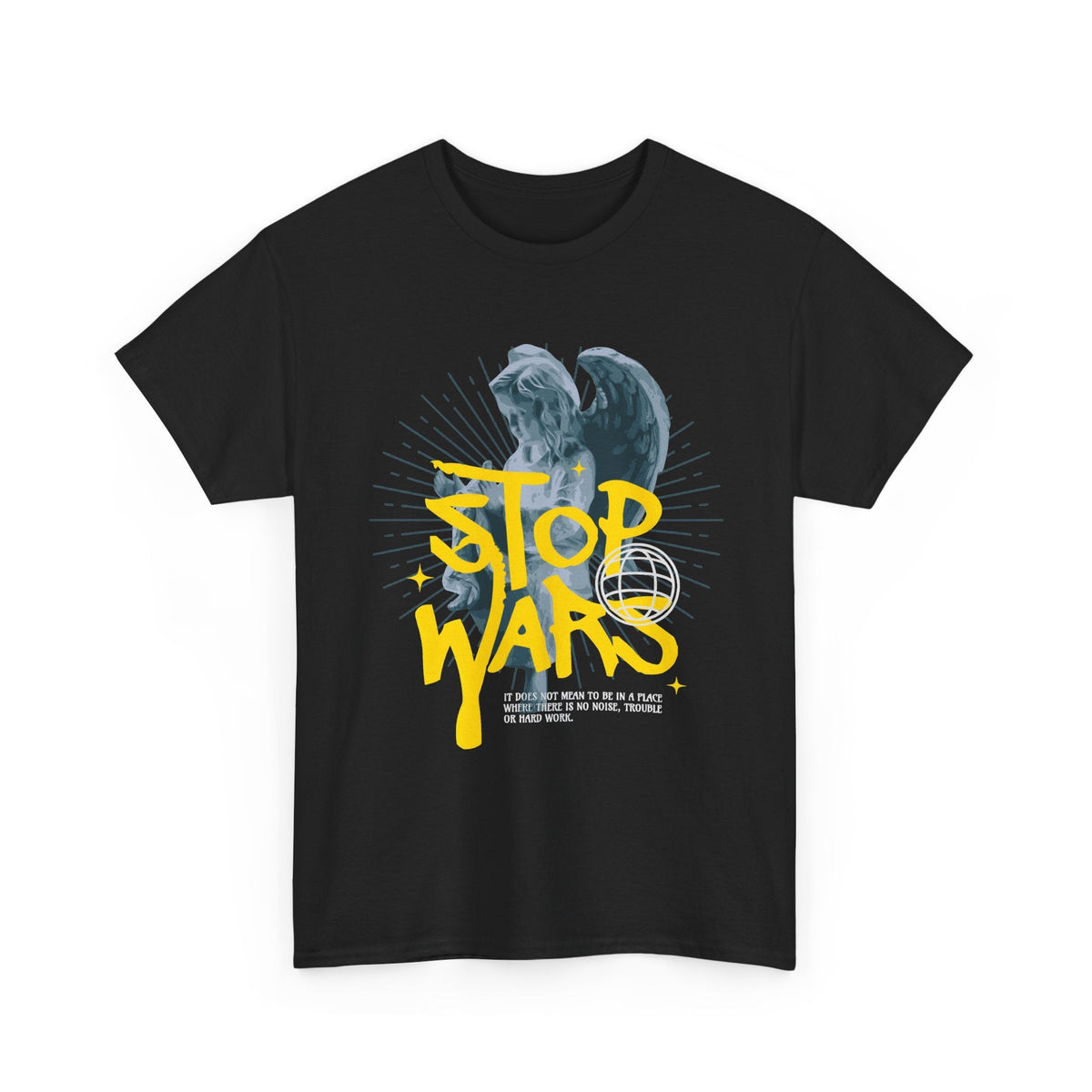 Stop Wars T-Shirt – Frieden & Anti-Krieg Grafik-T-Shirt