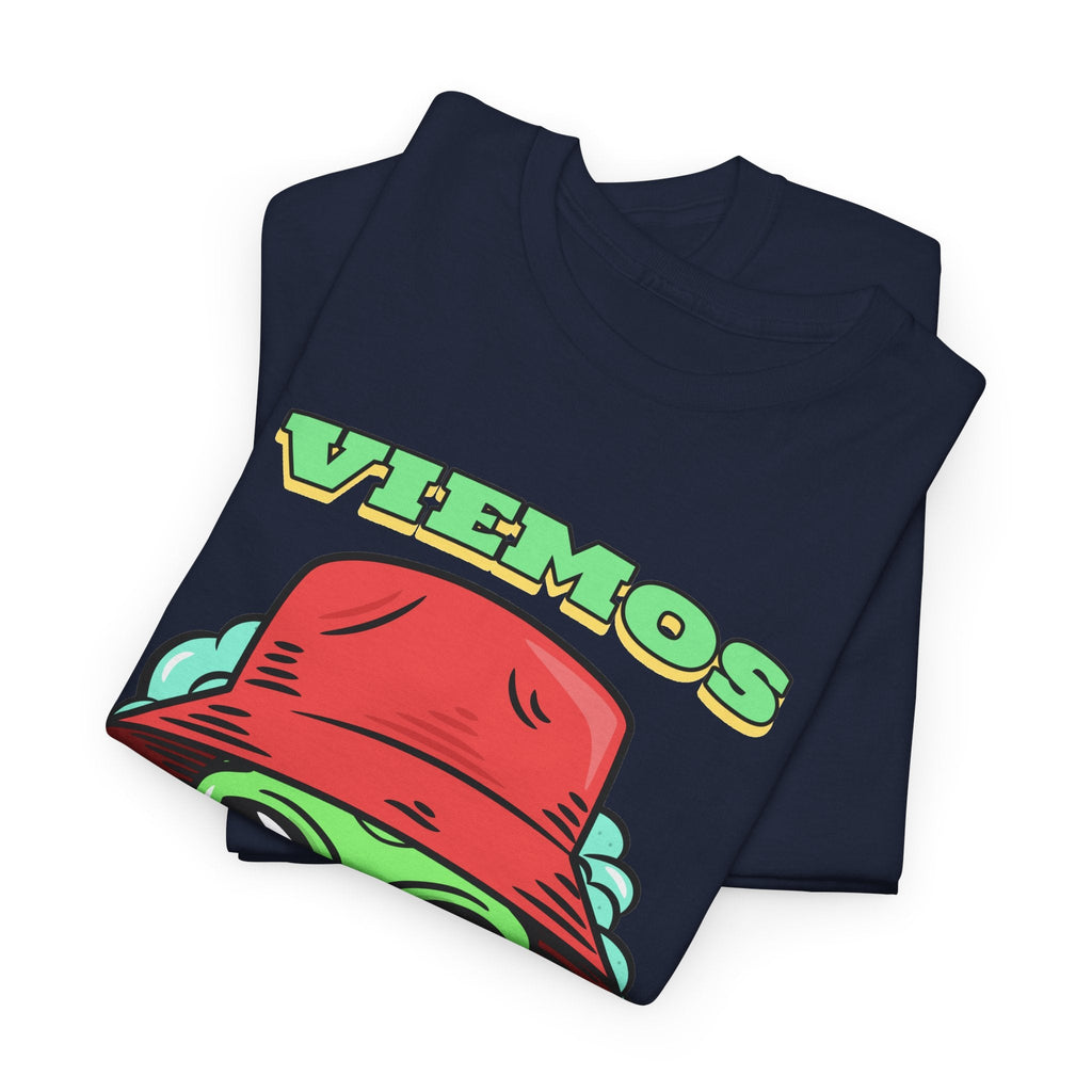 “We Come in Peace” Alien T-Shirt – Retro-UFO Grafik-T-Shirt