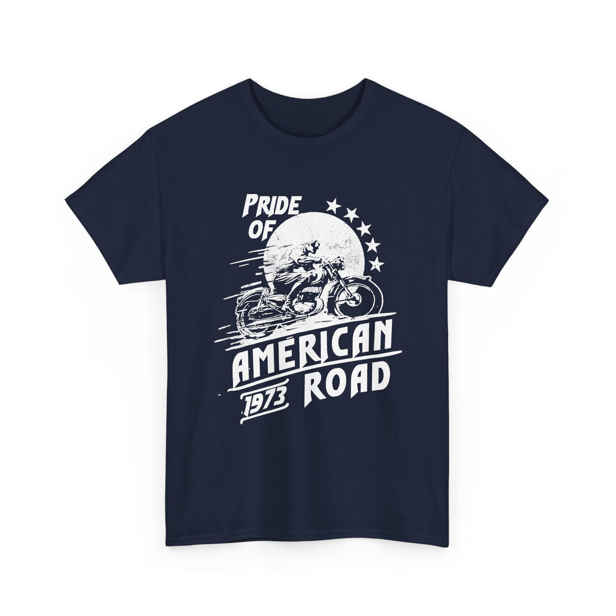 American Biker T-Shirt – American Road Vintage-Motorrad T-Shirt