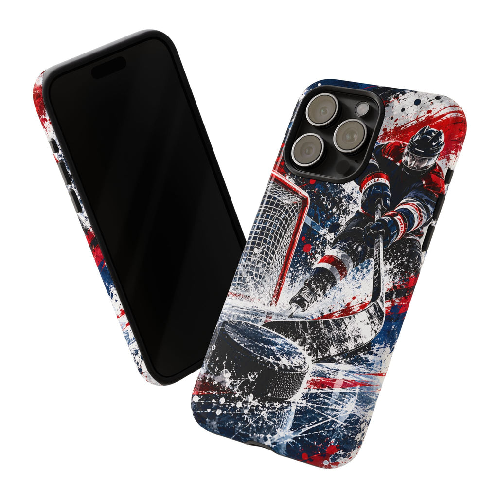 Eishockey Robuste Handyhülle – Action-Sport-Design