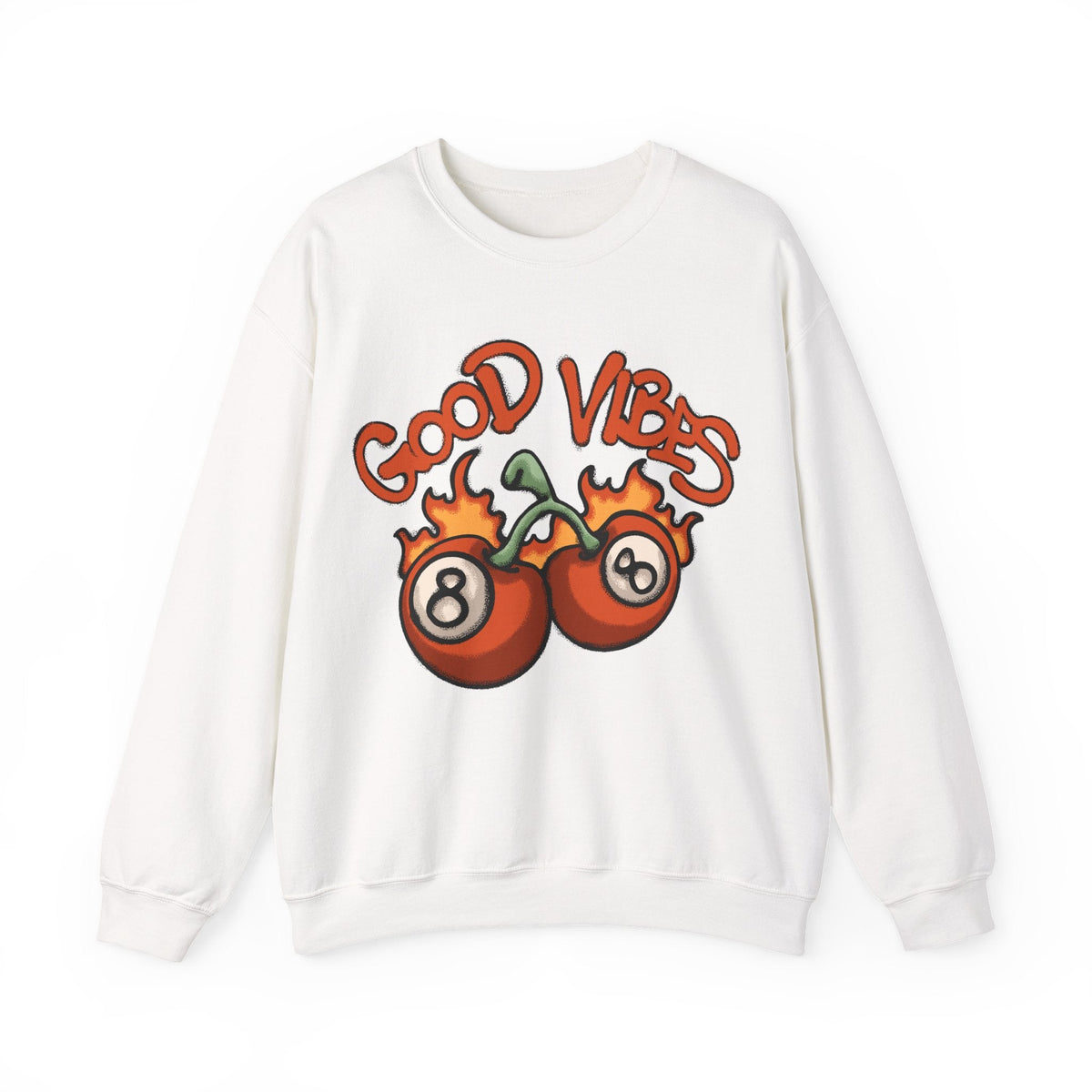 Good Vibes 8-Ball Sweatshirt – Sweatshirt von Kalabula