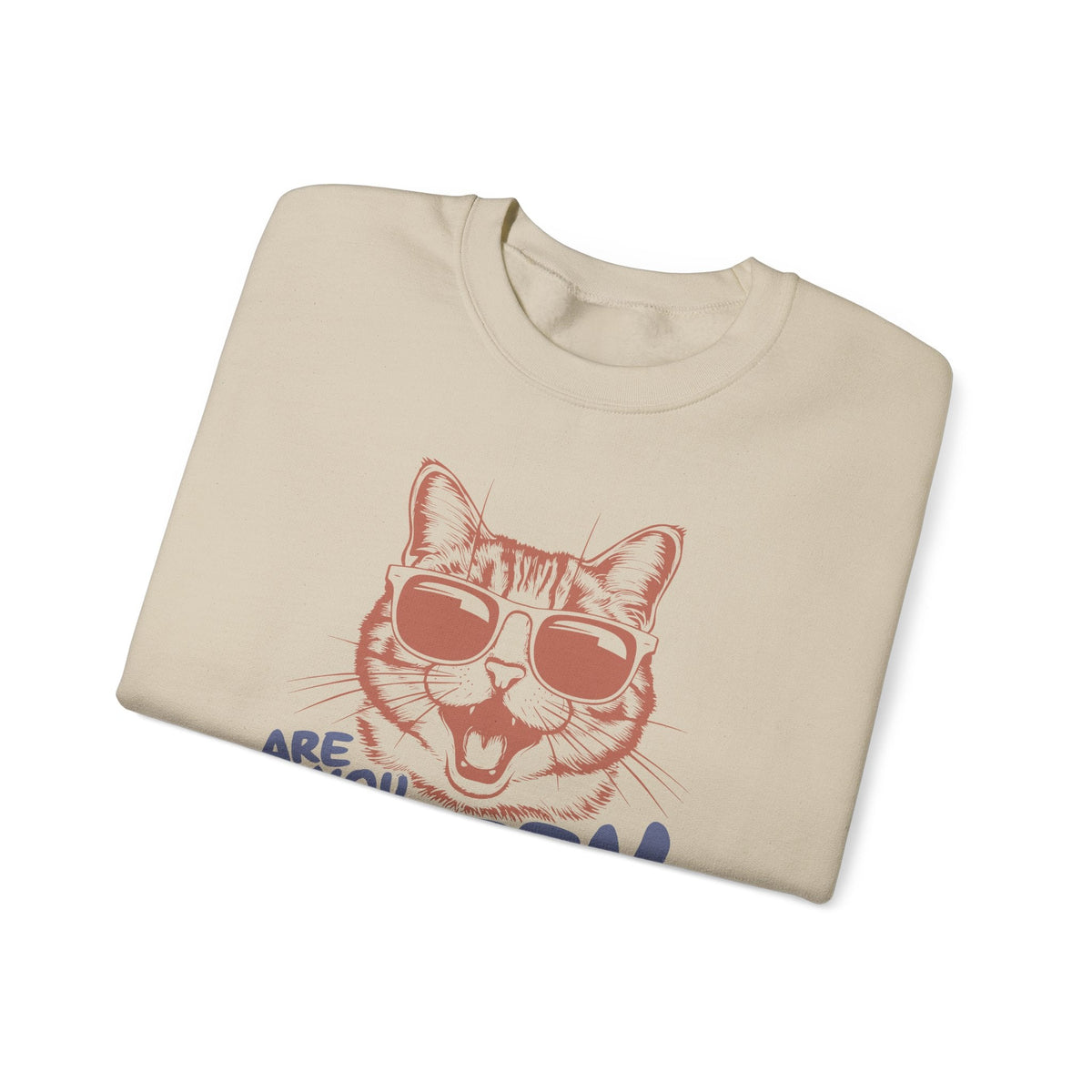 Lustiges Katzen Sweatshirt – Sweatshirt von Kalabula