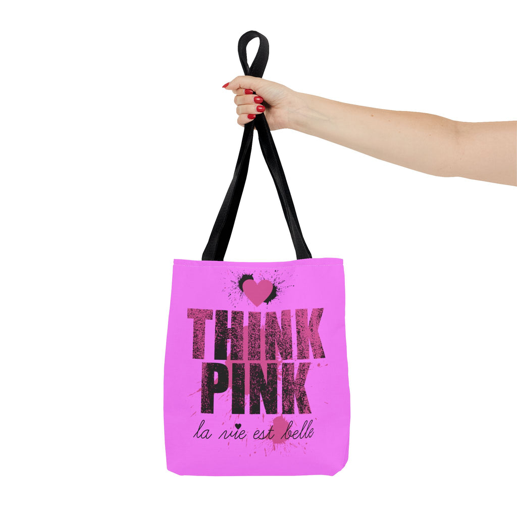 Think Pink Stofftasche – Pink Statement Design