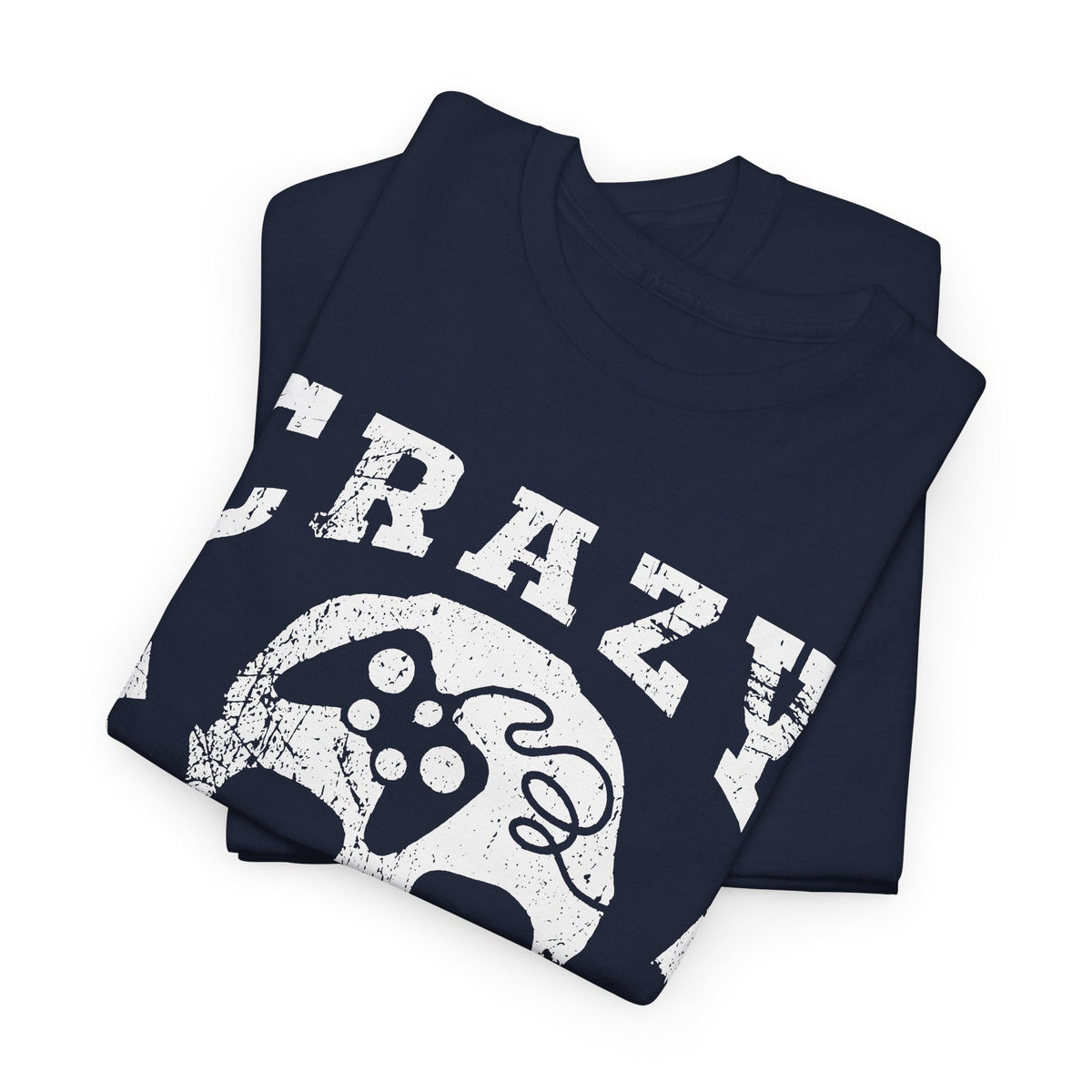 Crazy Gamer T-Shirt – Totenkopf Gaming Streetwear Grafik-T-Shirt