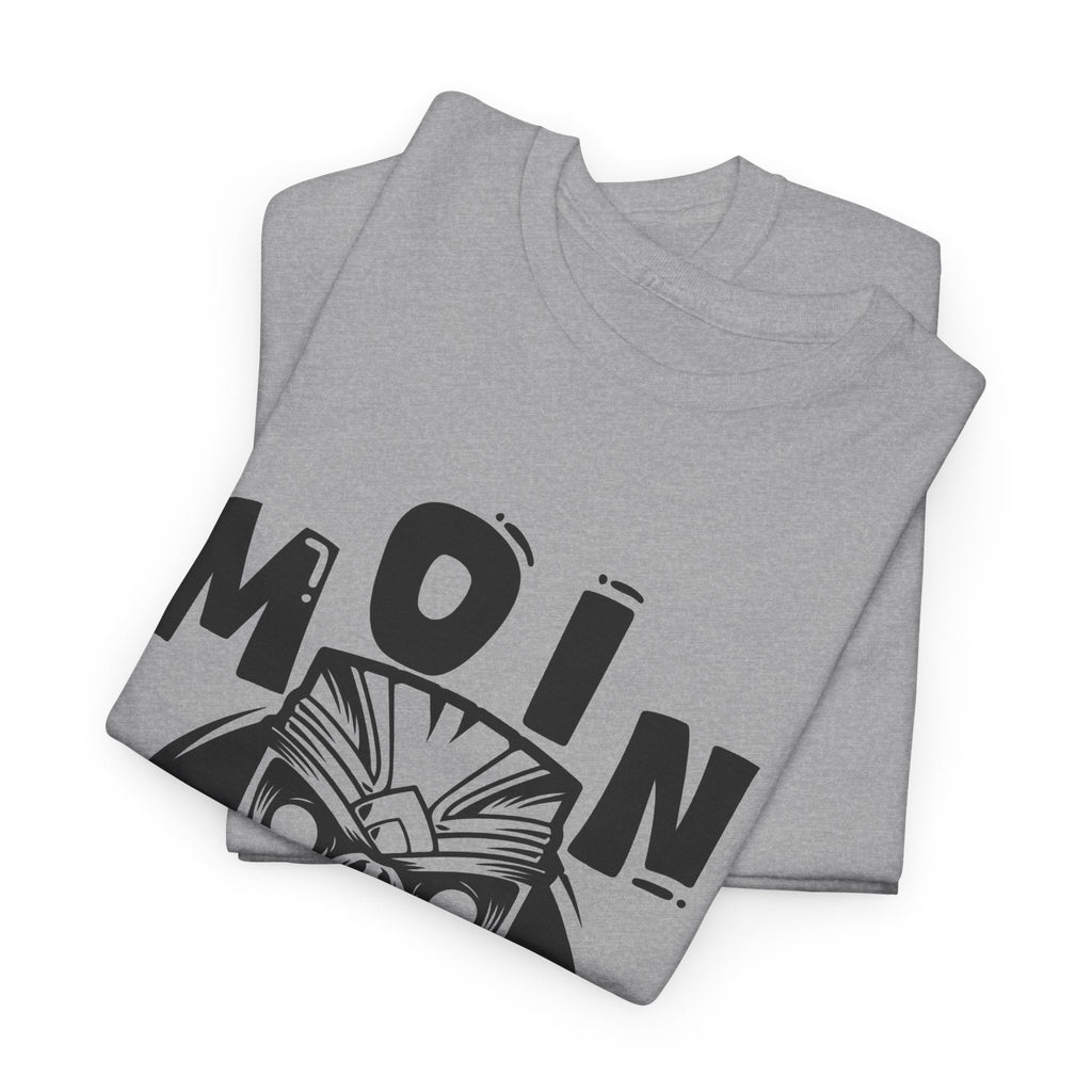 “MOIN” Tiki Mask T-Shirt – Tropisches Streetwear Grafik-T-Shirt