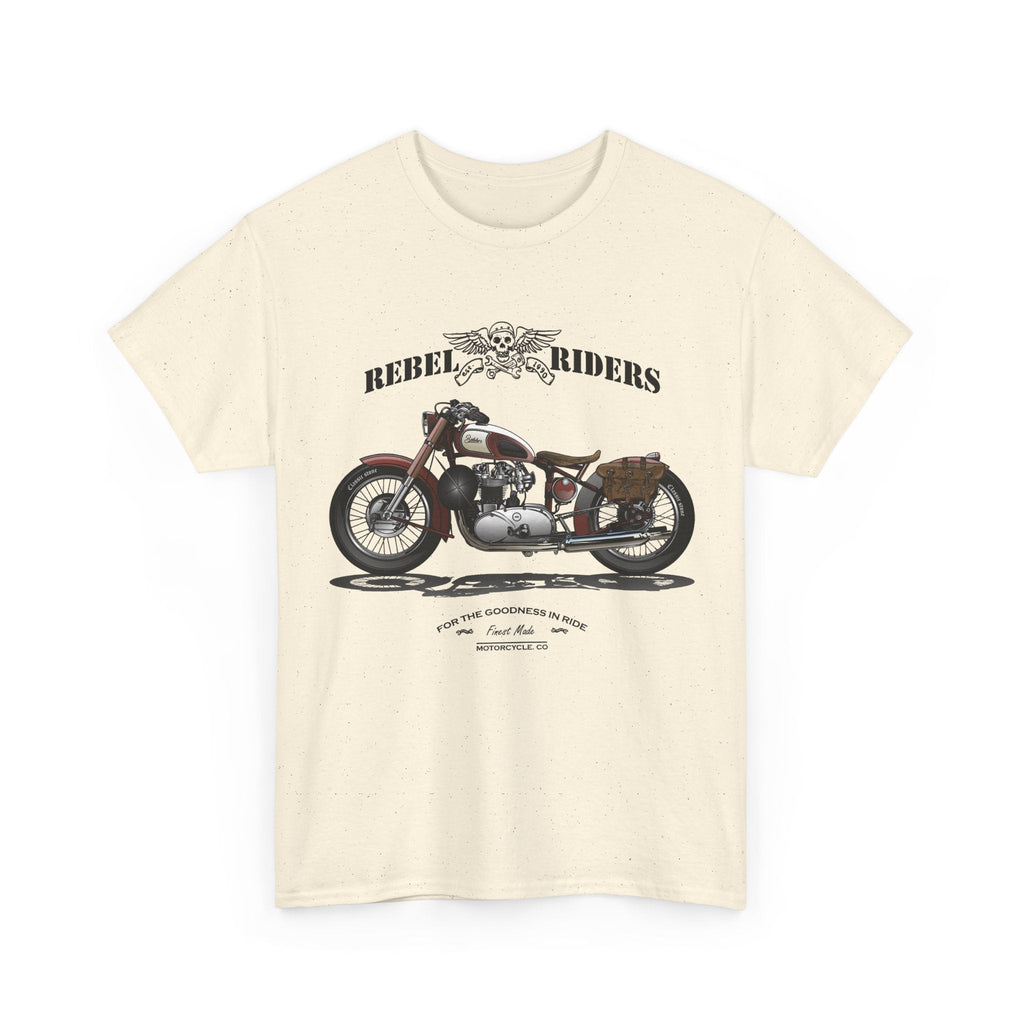 Rebel Riders T-Shirt – Vintage Motorrad & Biker Grafik-T-Shirt