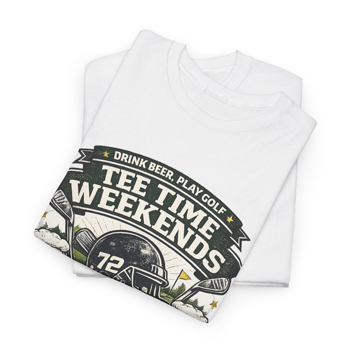 Golf & Beer T-Shirt – Lustiges Golf & T-Shirt Time Grafik-T-Shirt