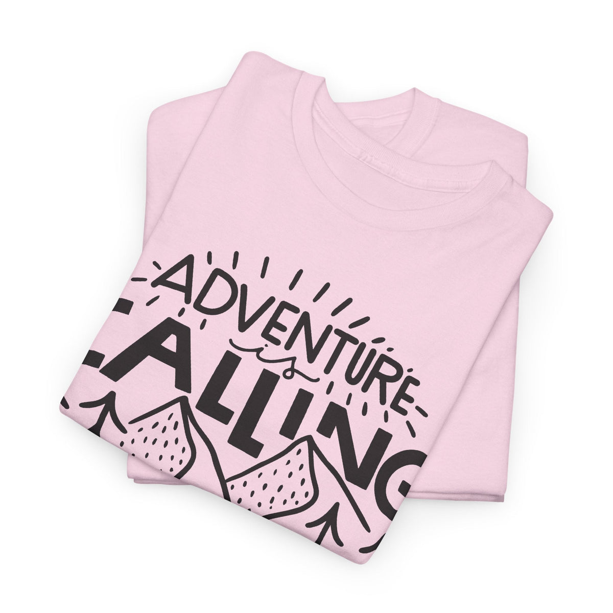 Adventure Is Calling T-Shirt – Outdoor-Abenteuer Grafik-T-Shirt