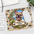 Personalisiertes Französische-Bulldogge-Mousepad mit Name