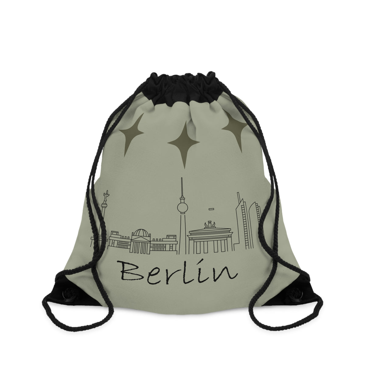Berlin Turnbeutel – Skyline & Hauptstadt Design von Kalabula