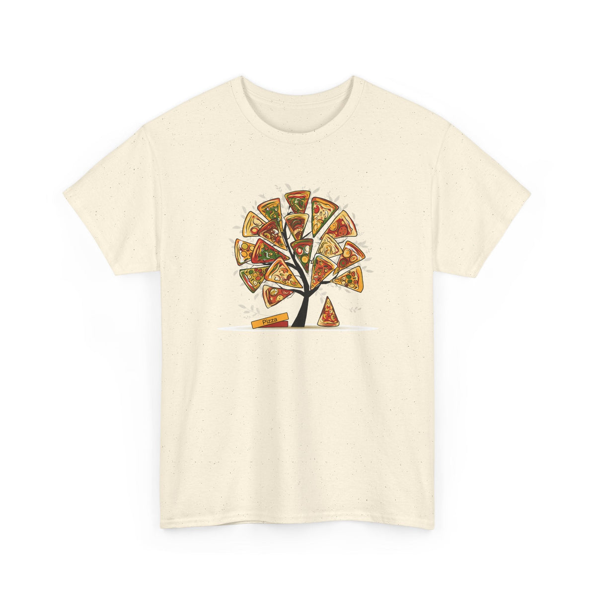 Pizza Tree T-Shirt – Lustiger Pizza-Fan Grafik-T-Shirt
